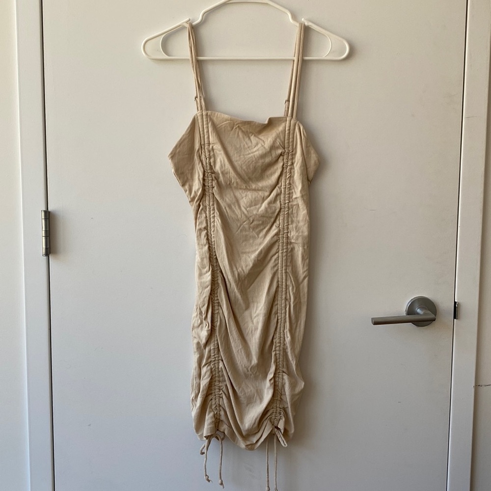 Wild Fable Tan Bodycon Dress